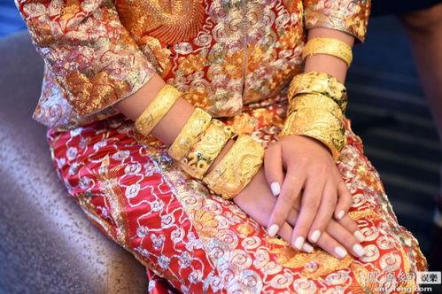 香港明星结婚 金镯,金镯见证爱情永恒