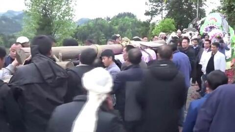 江苏农村丧事出殡视频,传统习俗与现代变迁的交织